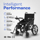 Alton Mobility ARTEMIS PRO-Lightweight Foldable Electric Wheelchair 500W 12 miles (Black)