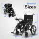 Alton Mobility ARTEMIS PRO-Lightweight Foldable Electric Wheelchair 500W 12 miles (Black)