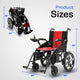 Alton Mobility ARTEMIS PRO-Lightweight Foldable Electric Wheelchair 500W 12 miles (Red)